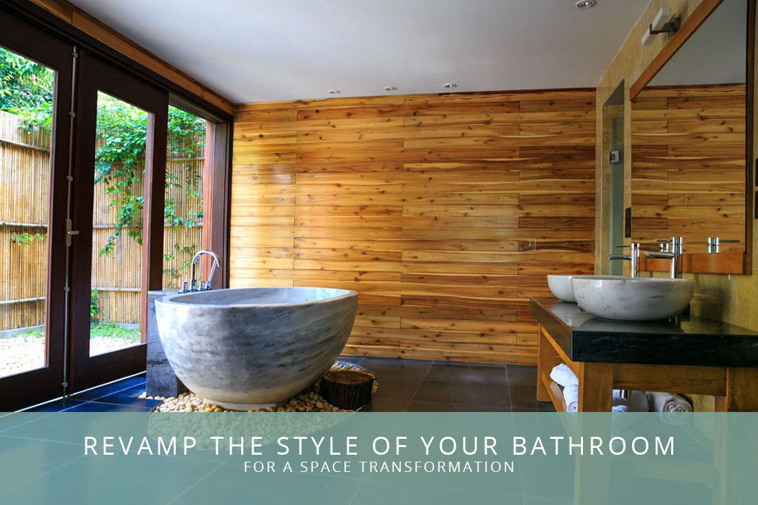 Revamp the style of your bathroom by The London Shutter Co