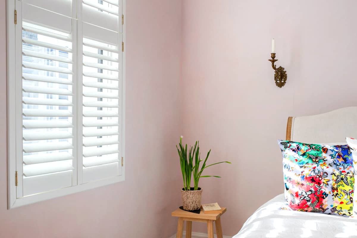 Bedroom Shutters by The London Shutters Company