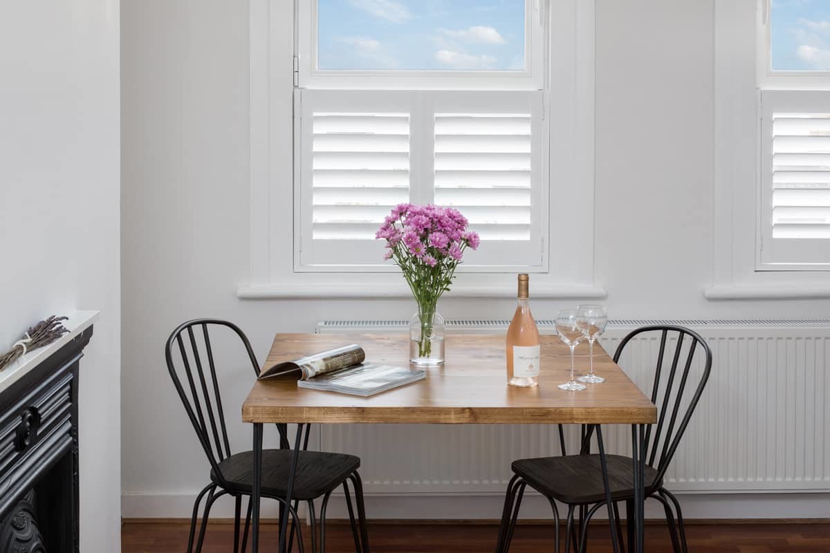 Kitchen Diner Shutters by The London Shutter Company
